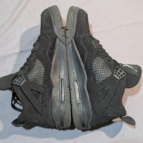 Nike Air Jordan 4 Retro Black Cat 2020 CU1110-010 Men Size 10 - Picture 9 of 13